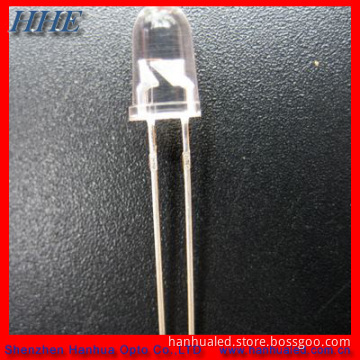 Super Bright 5mm Blue Bullet LED Diode for Traffic Lights (Long Life Span)